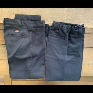 2 Boy’s Dickies Pants - black